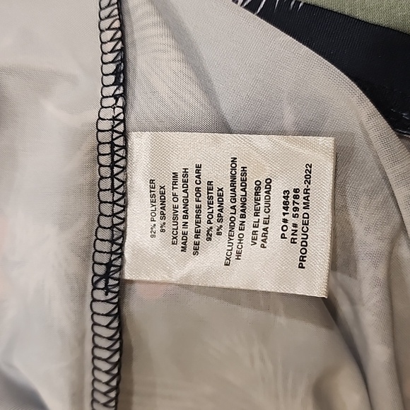 Men's Tropical Print Polo Sirt - Picture 4 of 4